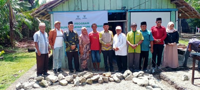 
					BAZNAS Kepulauan Sula Salurkan Bantuan Pembangunan Rumah Layak Huni di Desa Wailau