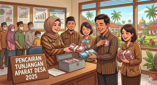 
					Hore! Kantong Popoje Aparat Desa Mulai Bengkak, Siltap dan Insentif Bakal Dicairkan Jelang Lebaran