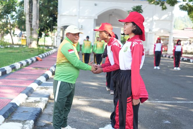 
					Sekda Muhlis Soamole Resmi Buka Diklat Calon Anggota Paskibraka Kepsul 